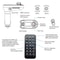 Wireless Car FM Transmitter MP3 Player Radio Adapter Kit Fast Charging LCD Remote Control HandsFree 2