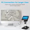 Digital Microscope LCD Magnification Adjustable LED Lights Photo Video Magnifier 4