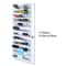 Over The Door Shoe Rack Organizer SpaceSaving Hanging Closet Shelf For Shoes 5