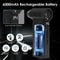 Cordless Air Blower Compressed Air Duster Vacuum Cleaner Fast Charging LED Light Tool For Cleaning 10