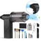 Cordless Air Blower Compressed Air Duster Vacuum Cleaner Fast Charging LED Light Tool For Cleaning 2