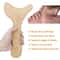 Wooden Lymphatic Drainage Paddle Therapy Scraping Massager Body Sculpting Tool Natural Wooden Massa 7