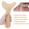 Wooden Lymphatic Drainage Paddle Therapy Scraping Massager Body Sculpting Tool Natural Wooden Massa 7