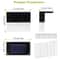 Solar Powered LED Deck Lights RGB Garden Pathway Patio Fence Lamp Waterproof Ideal For Outdoor Deco 3