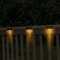 Solar Powered LED Deck Lights RGB Garden Pathway Patio Fence Lamp Waterproof Ideal For Outdoor Deco 5