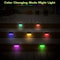 Solar Powered LED Deck Lights RGB Garden Pathway Patio Fence Lamp Waterproof Ideal For Outdoor Deco 7
