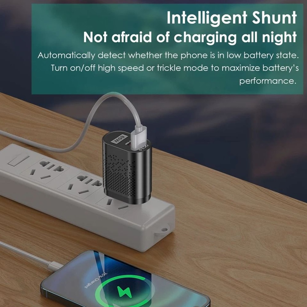 Type C Fast Wall Charger Adapter For IPhone Samsung MacBook IPad USBC Fast Charging 8