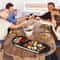 Electric Hot Pot BBQ Grill Cooker NonStick BBQ Grill For Party Camping And Indoor Cooking 3