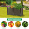 Elevated Planter Bin Raised Garden Bed Box For Patio Balcony Garden Plant Growth Box For Fresh Vege