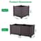 Elevated Planter Bin Raised Garden Bed Box For Patio Balcony Garden Plant Growth Box For Fresh Vege