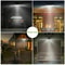 PIR Motion Sensor Solar Wall Light LED Waterproof Outdoor Lamp With Remote Lighting 3