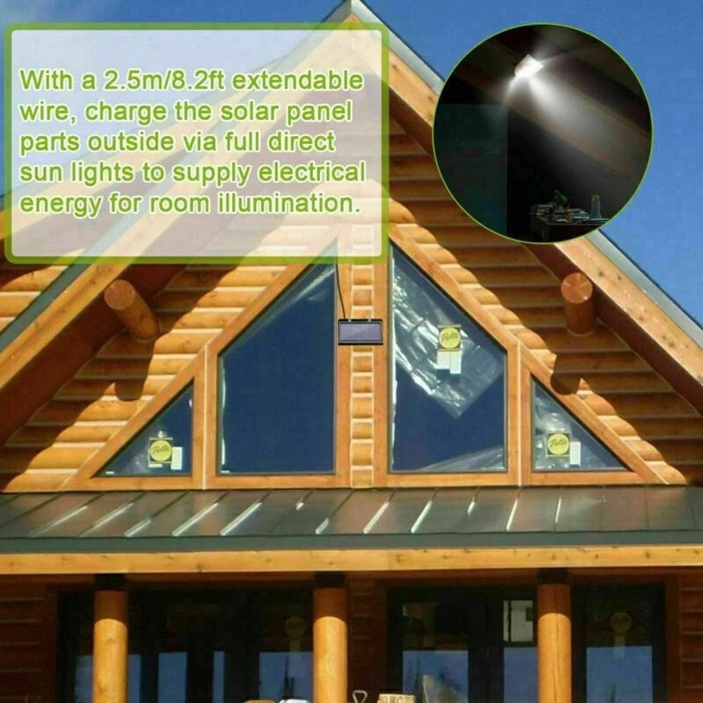 PIR Motion Sensor Solar Wall Light LED Waterproof Outdoor Lamp With Remote Lighting 7