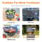 Portable Camping Stove Burner Windproof Compact For Backpacking Picnic Burner Cassette 4