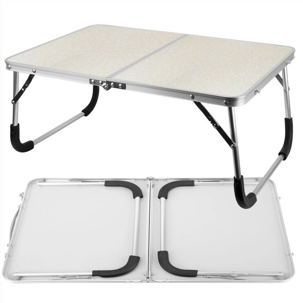 Foldable Laptop Table For Bed Heavy Duty Desk Tray Breakfast Serving Tray Portable Picnic Table For 0