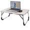 Foldable Laptop Table For Bed Heavy Duty Desk Tray Breakfast Serving Tray Portable Picnic Table For 2