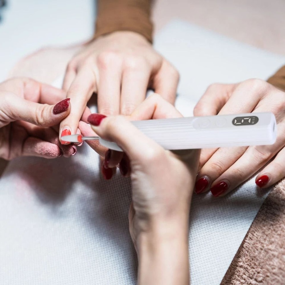 Electric Nail Drill Set UV Dryer Base RPM For Acrylic Gel Nails Professional Nail Care Kit 0