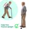 Heavy Duty Walking Cane For Seniors Black Posture Stick Adjustable Hiking Cane Walking Aid For Old 5