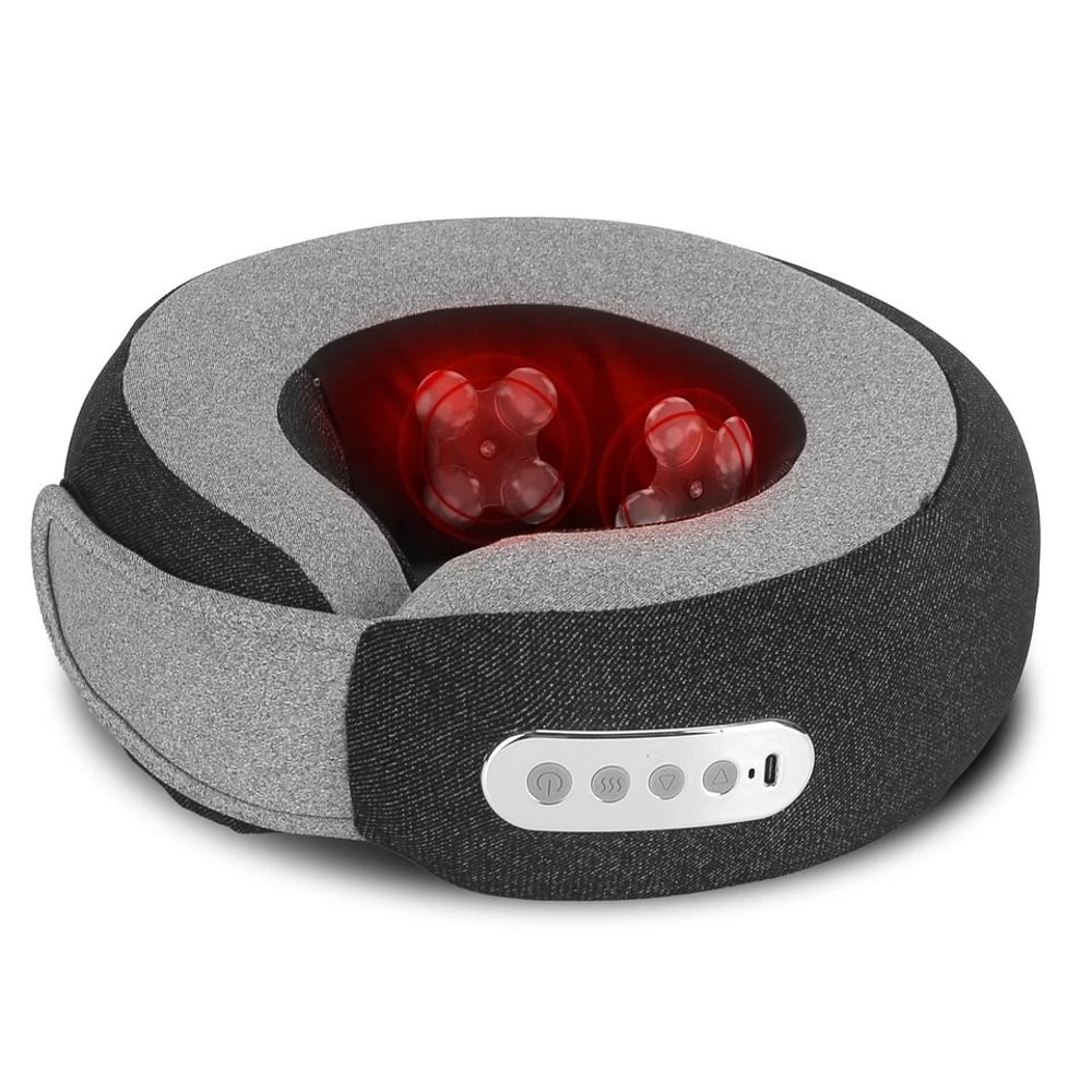 Massager Pillow With Heat Electric Neck Pillow Shiatsu Neck Massage With Memory Foam 1