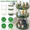 Rotating Makeup Organizer Tier Perfume Cosmetic Storage Shelf Elegant Vanity Organizer SpaceSaving 14