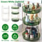 Rotating Makeup Organizer Tier Perfume Cosmetic Storage Shelf Elegant Vanity Organizer SpaceSaving 14