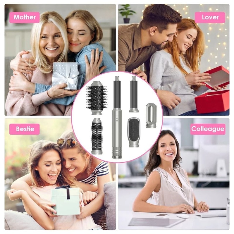 Hair Dryer Brush Volumizer Curler Automatic Wrap Style Straightener Styling Tool Fast Drying For Al 2