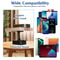 Wireless Speaker Power Bank Cell Phone Stand Office Phone Stand With Battery Foldable RGB Light 3