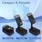 Wireless Speaker Power Bank Cell Phone Stand Office Phone Stand With Battery Foldable RGB Light 6