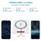 Fast Charger White Power Bank Wireless Charging USB Portable Battery For Phones Tablets 6