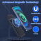 Magnetic Wireless Charger Battery Pack Fast Charging Power Bank BuiltIn Cable Dual USBTypeC Outputs