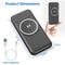 Magnetic Wireless Charger Battery Pack Fast Charging Power Bank BuiltIn Cable Dual USBTypeC Outputs