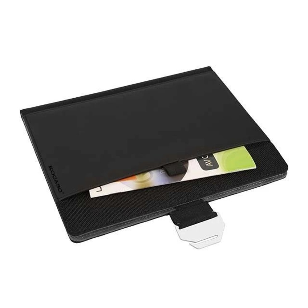 Universal Leather Stand Cover Case For Android Tablet PC Black Folio Tablet Protector With Memo Pad