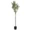 Tall Artificial Olive Tree Faux Potted Olive Plant Home Decor Fake Olive Tree For Living Room Offic 1
