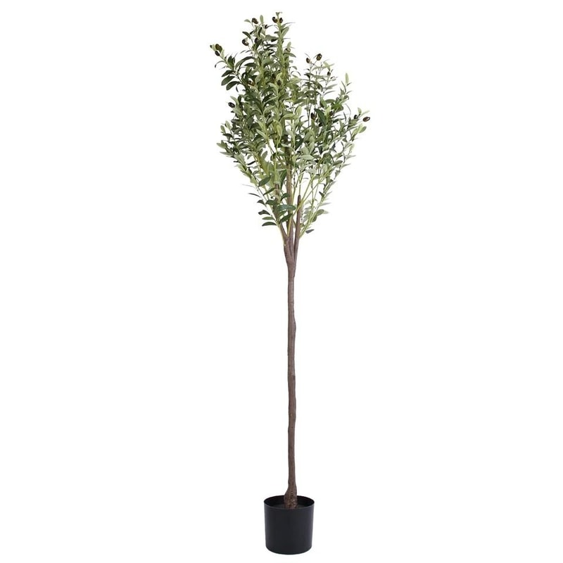 Tall Artificial Olive Tree Faux Potted Olive Plant Home Decor Fake Olive Tree For Living Room Offic 1