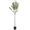 Tall Artificial Olive Tree Faux Potted Olive Plant Home Decor Fake Olive Tree For Living Room Offic 0