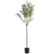 Tall Artificial Olive Tree Faux Potted Olive Plant Home Decor Fake Olive Tree For Living Room Offic 0