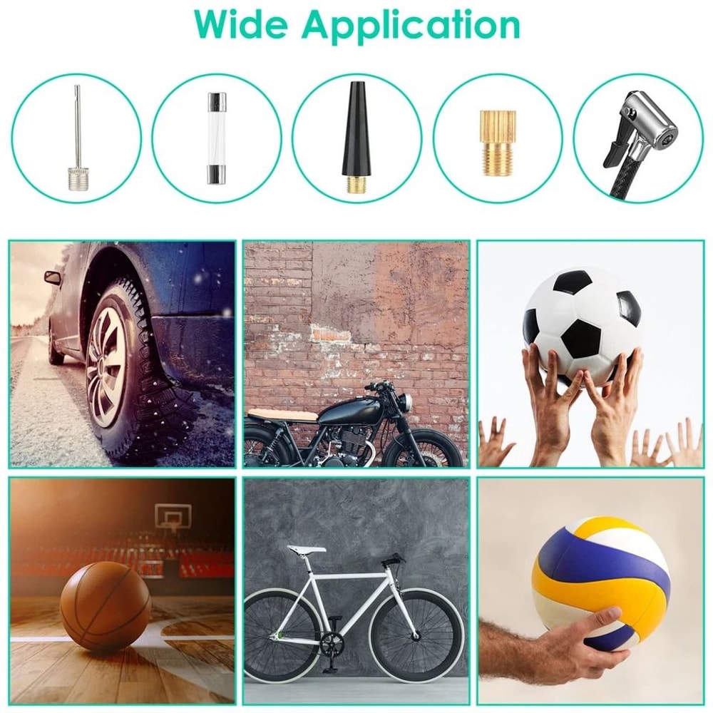 Portable Air Compressor Tire Inflator For Cars And Bikes Air Pump Ideal For Tires Balls And More 8