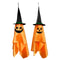 Pumpkin Wizard Hat Halloween Hanging Ornaments Home Garden Party Decor Polyester Material 0