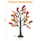 Lighted Maple Tree Warm White LED Beads Artificial Fall Tree For Thanksgiving Autumn Home Decor 9