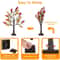 Lighted Maple Tree Warm White LED Beads Artificial Fall Tree For Thanksgiving Autumn Home Decor 5
