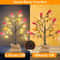Lighted Maple Tree Warm White LED Beads Artificial Fall Tree For Thanksgiving Autumn Home Decor 6