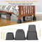 Stackable Lifter Set Adjustable Furniture Risers Bed Sofa Chair Height Boosters Durable Stable 8