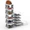 Vertical Shoe Rack Foldable Grey Shoe Storage Tier Narrow Shelf For Boots Flats High Heels Compact