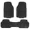 Universal Fit Heavy Duty Car Rubber Floor Mats All Weather Protection Durable PVC AntiSlip Trimmabl 0