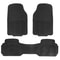 Universal Fit Heavy Duty Car Rubber Floor Mats All Weather Protection Durable PVC AntiSlip Trimmabl 0