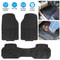 Universal Fit Heavy Duty Car Rubber Floor Mats All Weather Protection Durable PVC AntiSlip Trimmabl 8