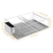 Stainless Steel Kitchen Dish Drying Rack Over Sink Drainer Holder With Removable Drainboard For Qui 1