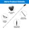 Extendable Gutter Cleaning Brush Telescoping Handle Rain Gutter Cleaner With AntiSlip Gloves 8