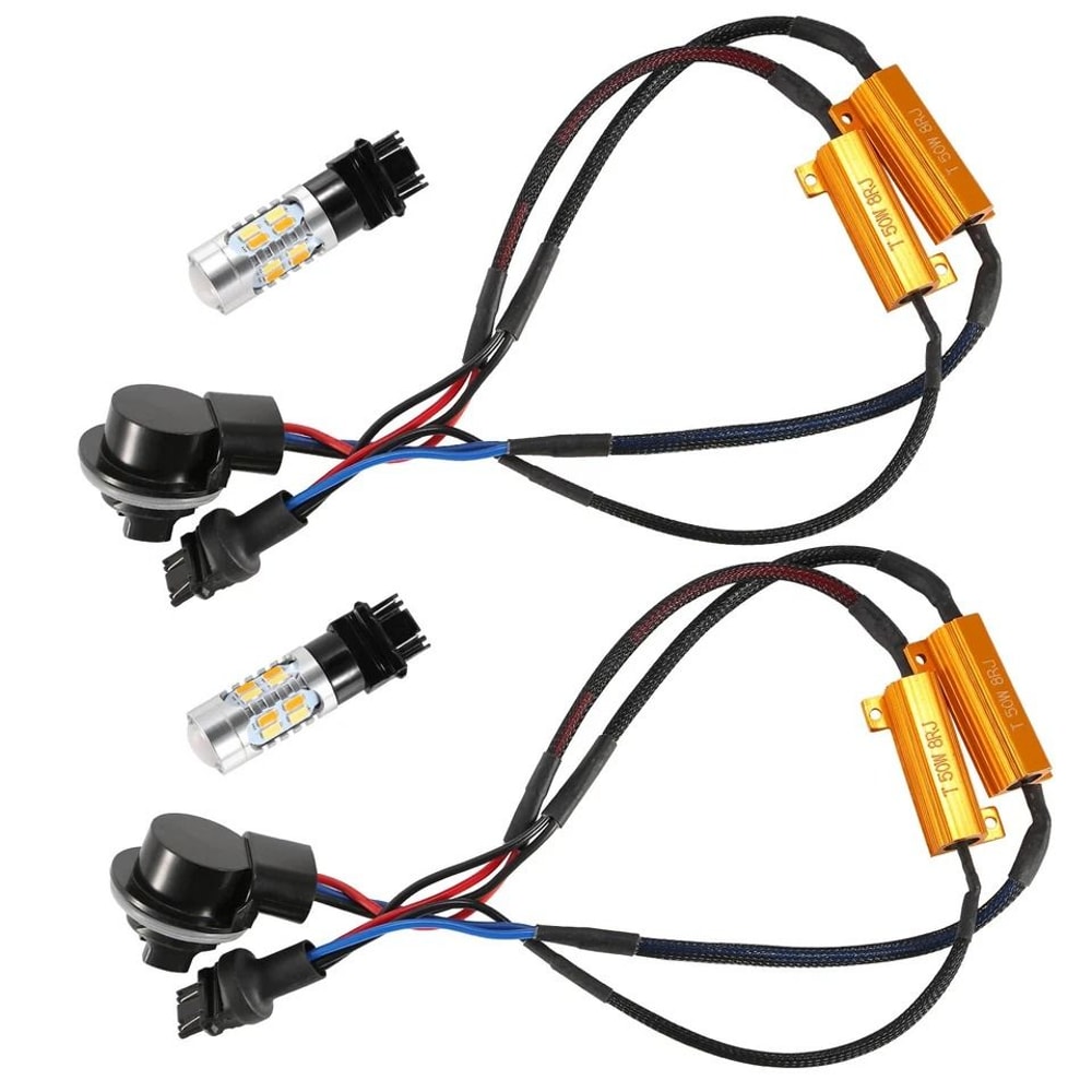 Turn Signal Parking Light Bulbs LED Load Resistors LED Light 3