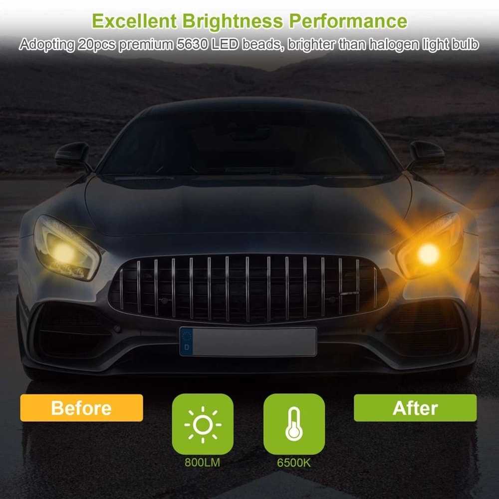 Turn Signal Parking Light Bulbs LED Load Resistors LED Light 6