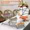 Heavy Duty Plastic Tier Serving Tray Display Stand Cake Tray Dessert Rack MultiPurpose Dinnerware H 10